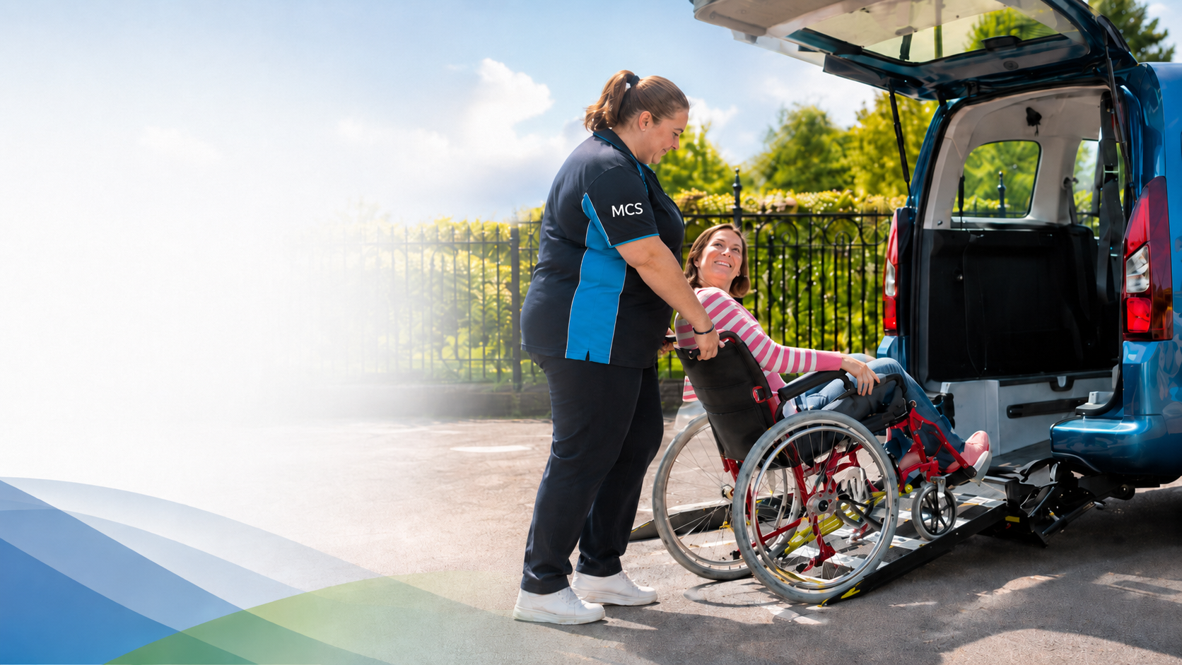 Wheelchair accessible transport support